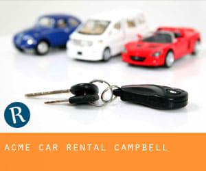 ACME Car Rental (Campbell)