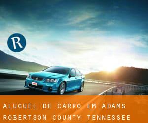 aluguel de carro em Adams (Robertson County, Tennessee)