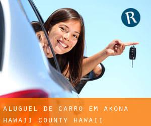 aluguel de carro em Akona (Hawaii County, Hawaii)