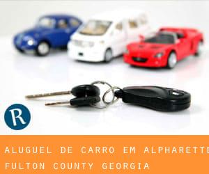 aluguel de carro em Alpharette (Fulton County, Georgia)