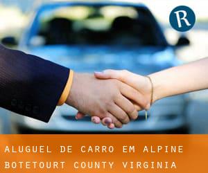 aluguel de carro em Alpine (Botetourt County, Virginia)
