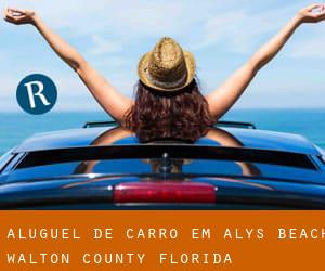 aluguel de carro em Alys Beach (Walton County, Florida)