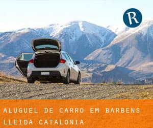 aluguel de carro em Barbens (Lleida, Catalonia)