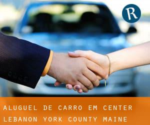 aluguel de carro em Center Lebanon (York County, Maine)