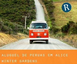 Aluguel de Peruas em Alice Winter Gardens