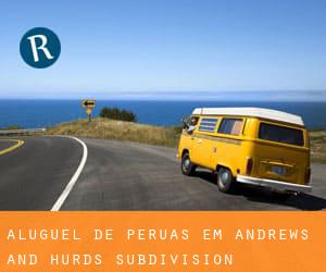 Aluguel de Peruas em Andrews and Hurds Subdivision
