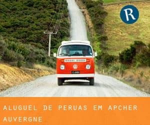 Aluguel de Peruas em Apcher (Auvergne)