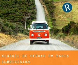 Aluguel de Peruas em Bahia Subdivision