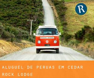 Aluguel de Peruas em Cedar Rock Lodge