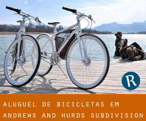 Aluguel de Bicicletas em Andrews and Hurds Subdivision