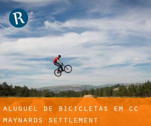 Aluguel de Bicicletas em CC Maynards Settlement