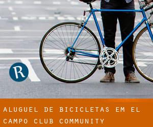 Aluguel de Bicicletas em El Campo Club Community
