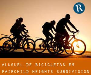 Aluguel de Bicicletas em Fairchild Heights Subdivision