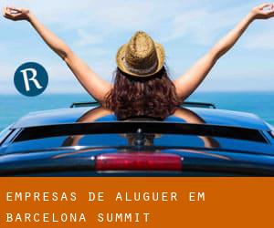 Empresas de aluguer em Barcelona Summit