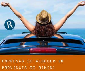 Empresas de aluguer em Provincia di Rimini